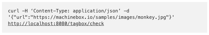 Machinebox for machine learning