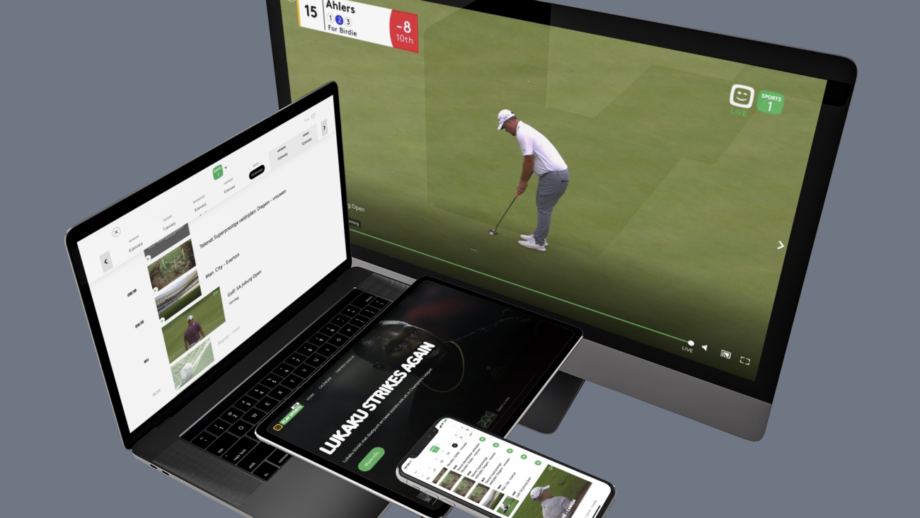 Telenet play sports cross-platform app development