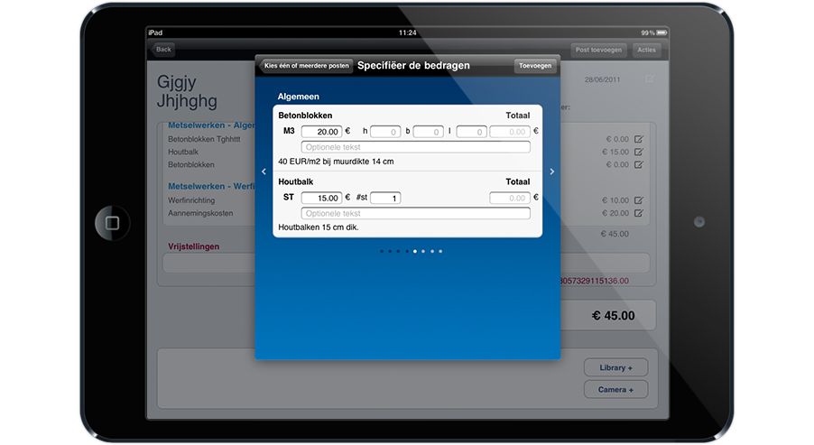 KBC Insurance damage claim app