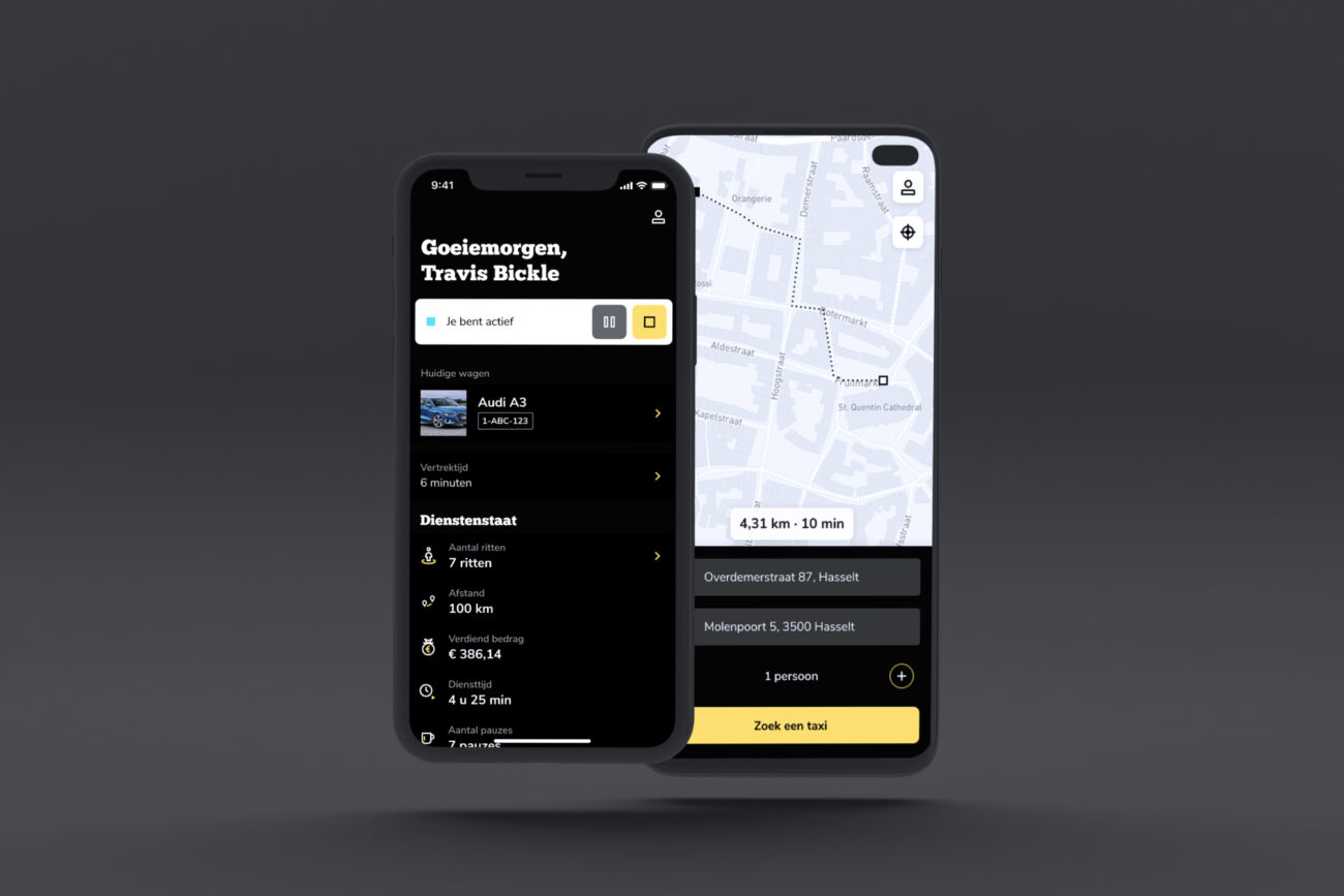 Custom Taxi app Wave a cab