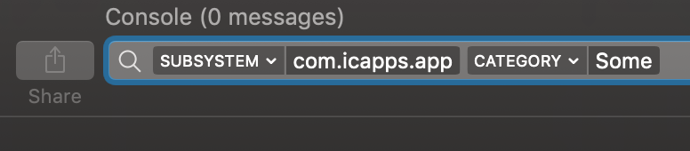 Subsystem and Category in OSLog